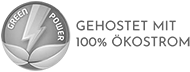 Gehostet mit 100% Ökostrom
